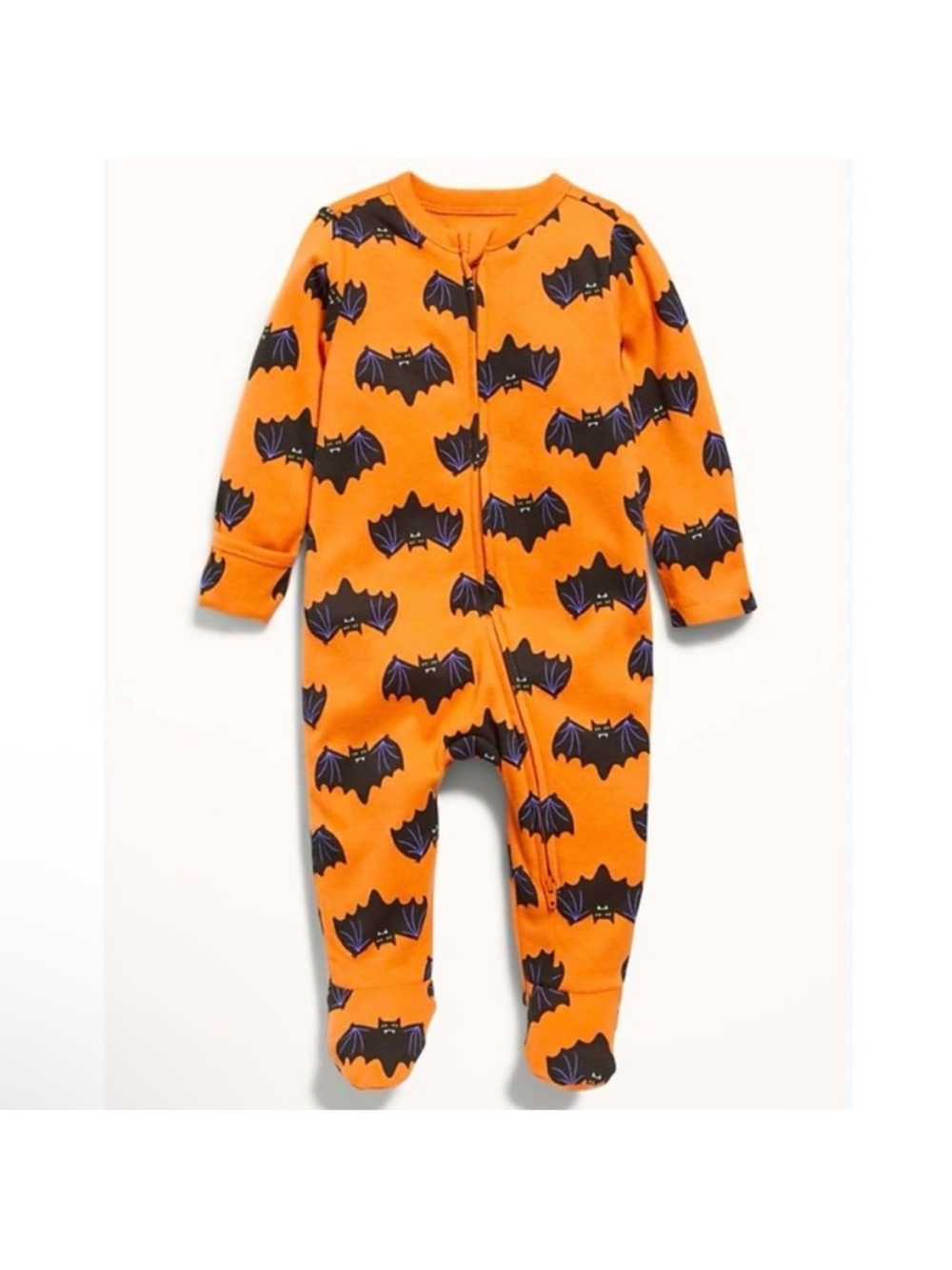 🆕-Halloween Infant 2-Way-Zip Sleep & Play Footed One-Piece for Baby. 0-3months